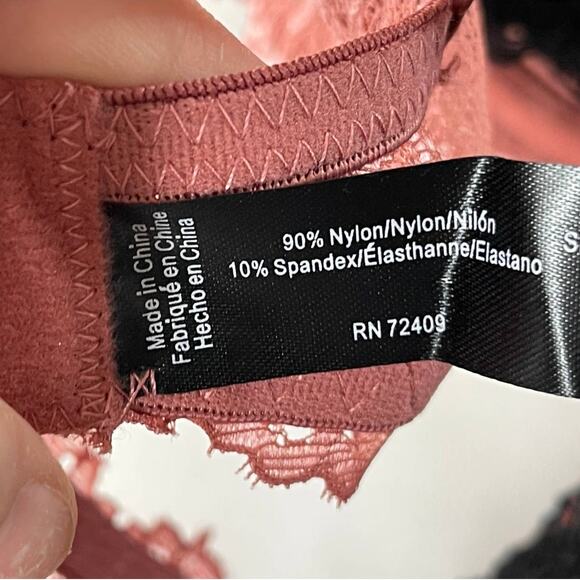 Rene Rofe Lingerie Extreme Push Up Lace Detail Bras 2 pack 36C NEW Black Pink - Picture 5 of 12